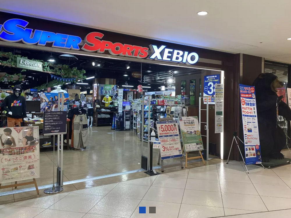 スーパースポーツ ゼビオ ショップ詳細 なんばパークス なんばparks