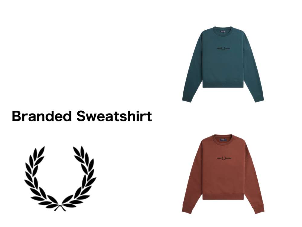 FRED PERRY】Branded Sweatshirt | フレッドペリー | ショップニュース