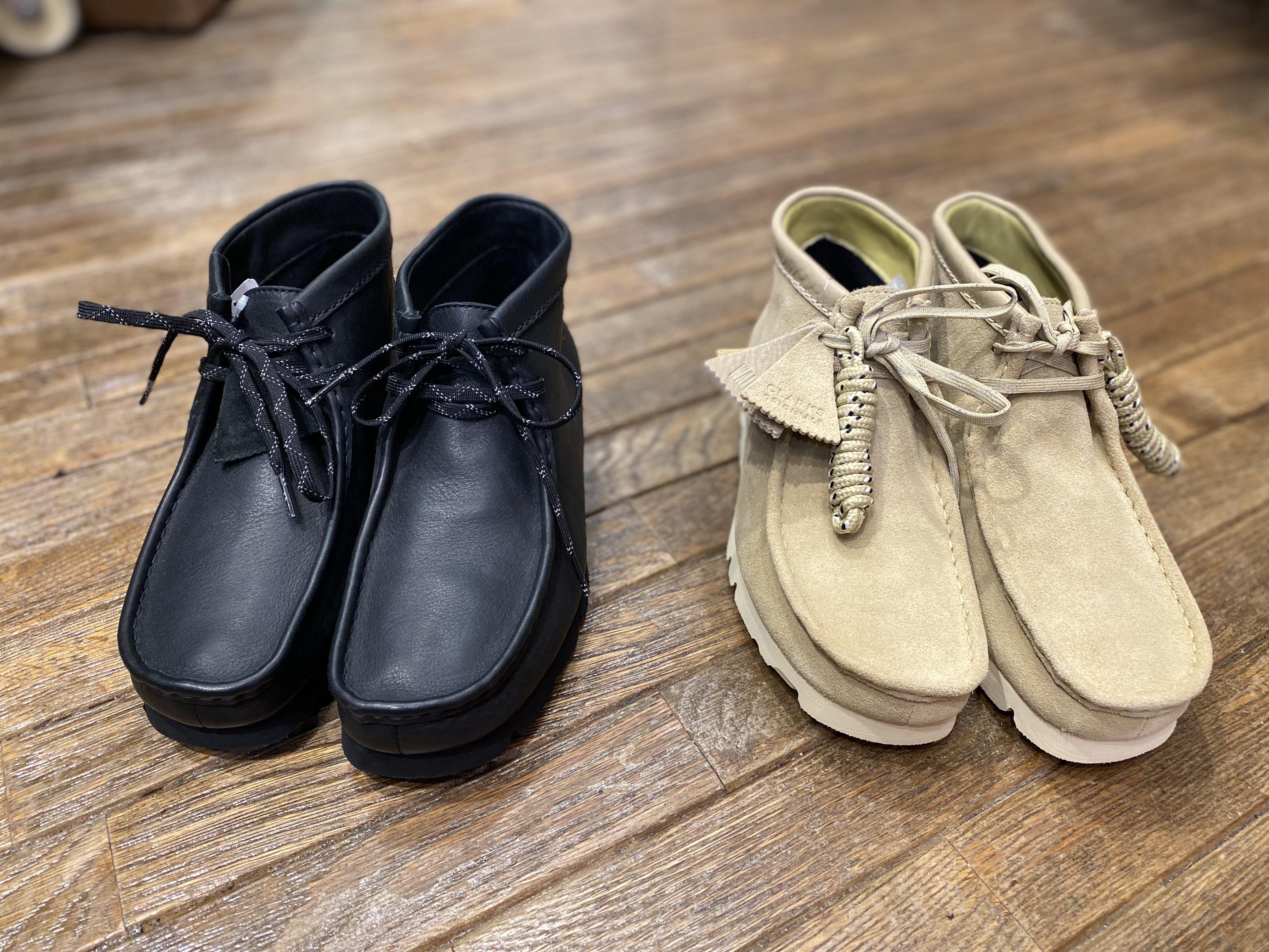 のモカシンΘ ポイント15倍対象 クラークス Wallabee 2 WP 26166734