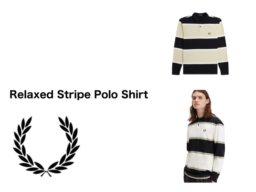 FRED PERRY】Stripe Polo Shirt | フレッドペリー | ショップニュース