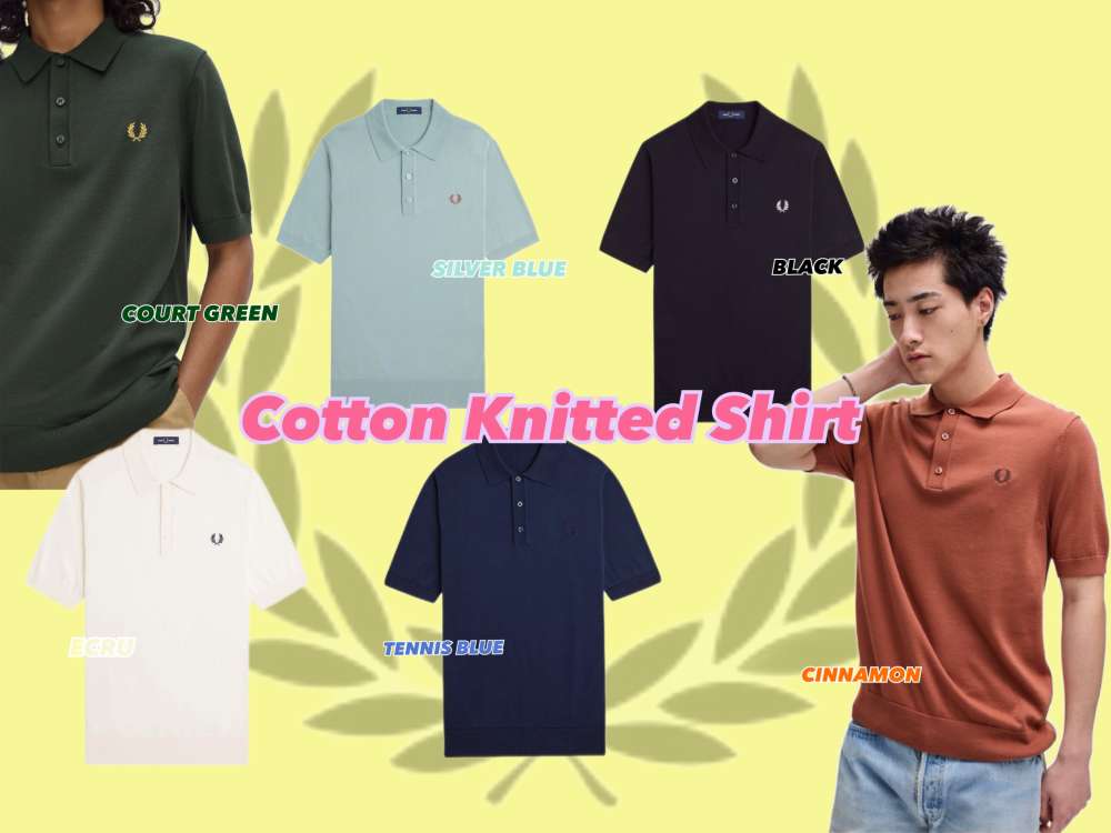 ☆関税込☆FRED PERRY☆KNITTED POLO☆ニットポロ☆ (FRED PERRY